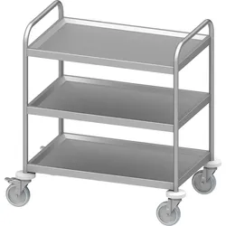 Stalgast Servierwagen "PRO" mit drei Böden 1070x655x950 mm, verschweißt
