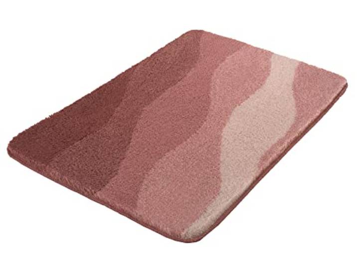 Kleine Wolke Badteppich Malena, Farbe: Hellrosa, Material: 100 % Polyacryl, Größe: 60x90 cm