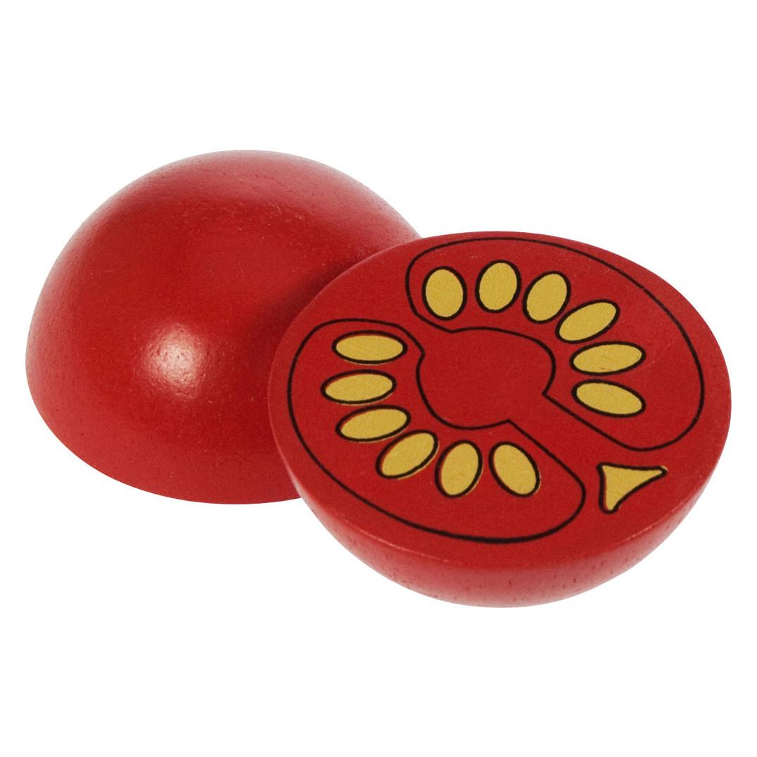 Bigjigs Hölzerne halbe Tomate (BJF110)