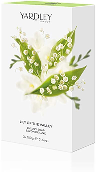 Yardley Lily Of The Valley Soap 3 x 100g Default Title
