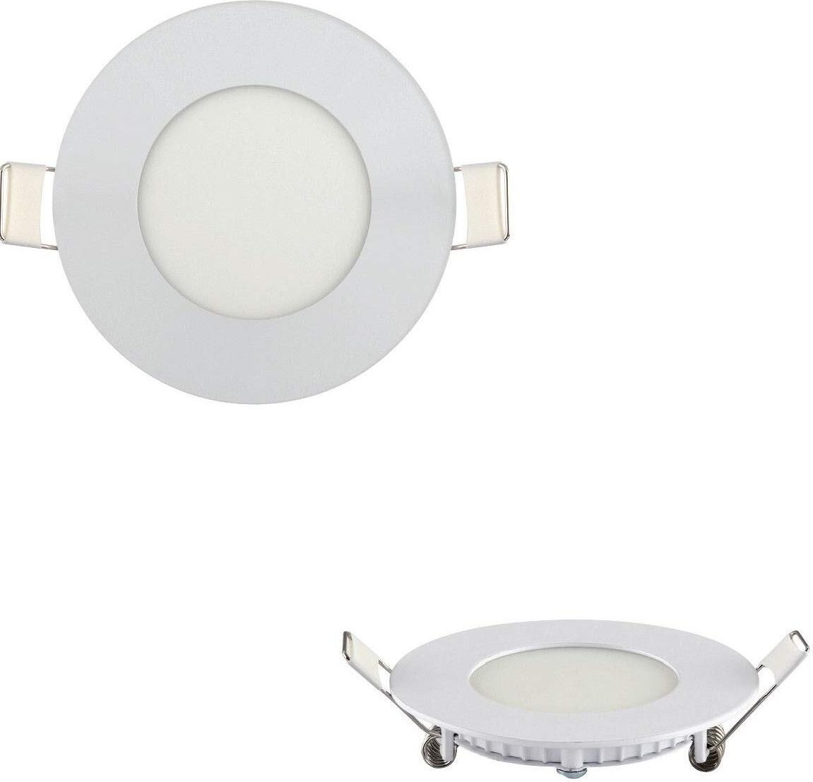 Braytron LED inbouwspots ronde plafondlamp koud wit 6500K 10x 3W 160 lumen