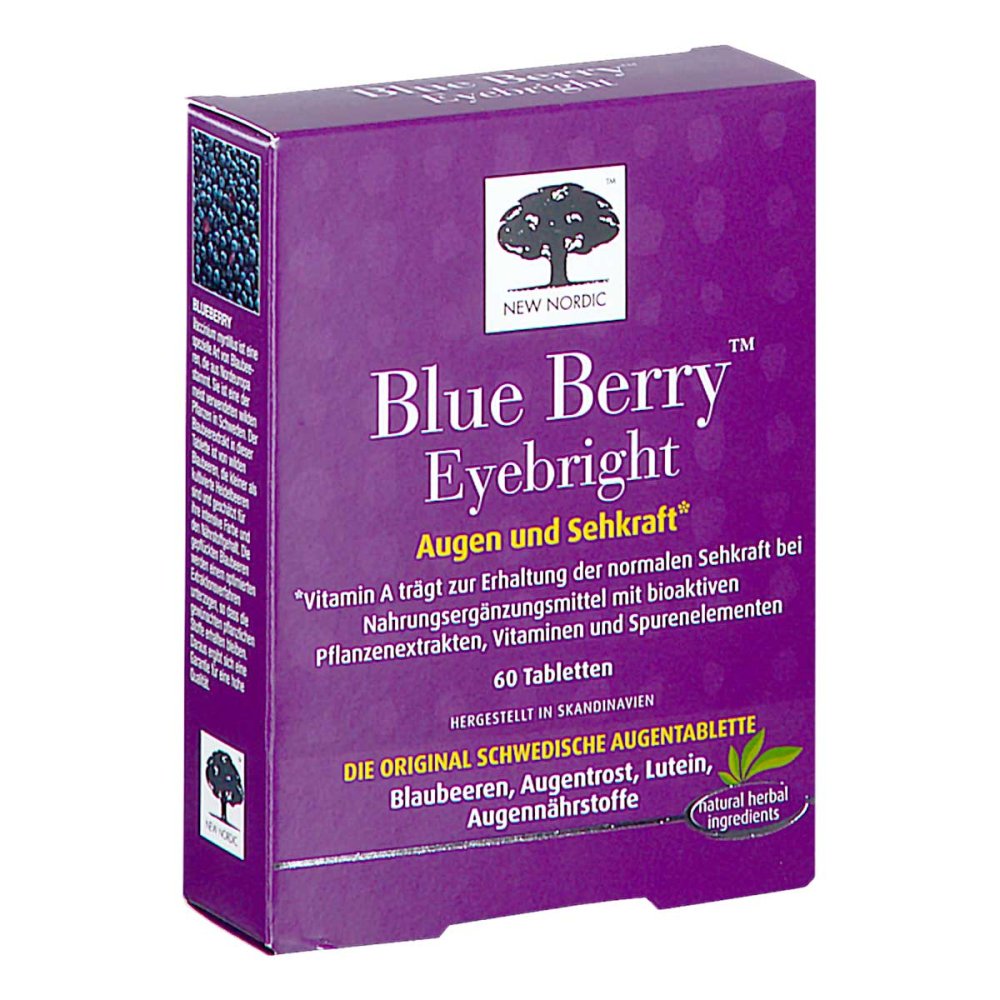 NEW NORDIC Deutschland GmbH Blue Berry Tabletten 06328894