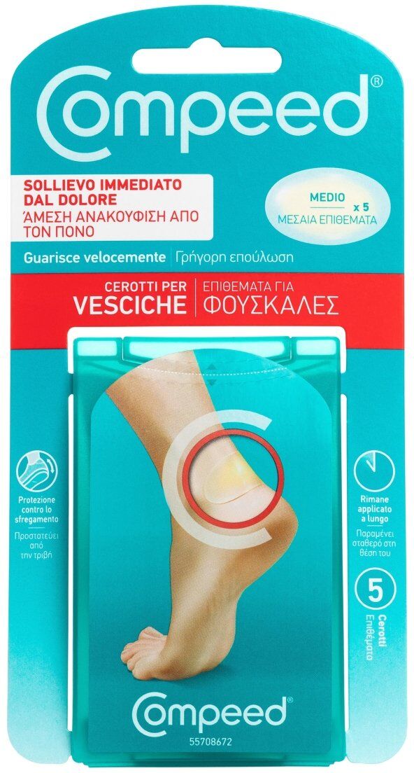 Perrigo Compeed vesciche formato medio 5 cerotti