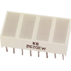 FW-LED 10X20 RT - Flächen-LED, 25 mcd, 10x20 mm, rot