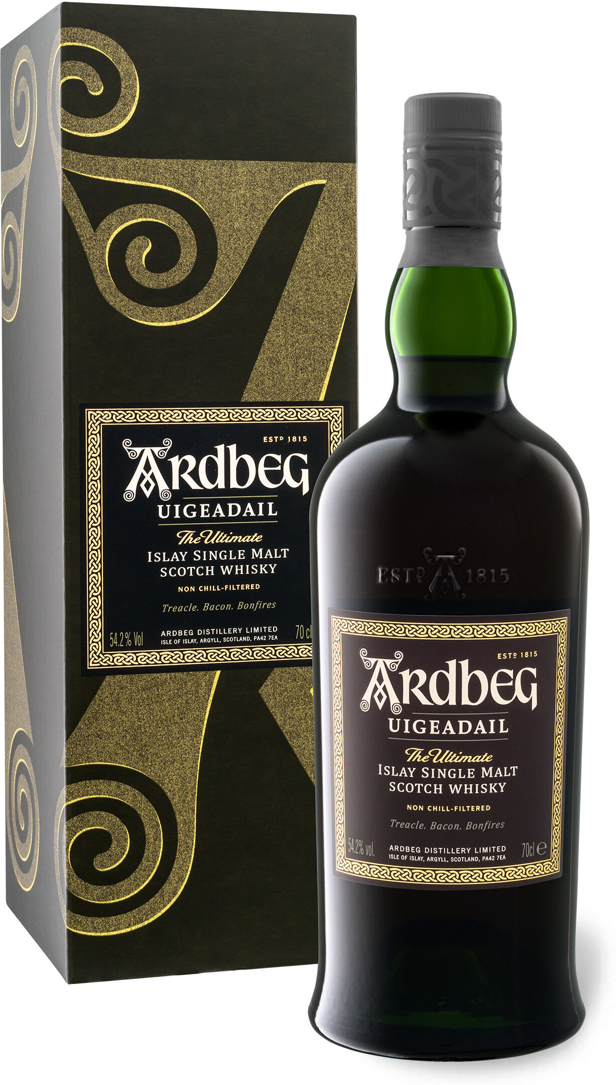 ARDBEG Uigeadail Islay The Ultimate Single Malt Scotch Whisky mit Geschenkbox 54,2% Vol