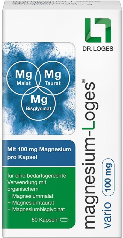 Magnesium-Loges Vario 100 mg Kapseln