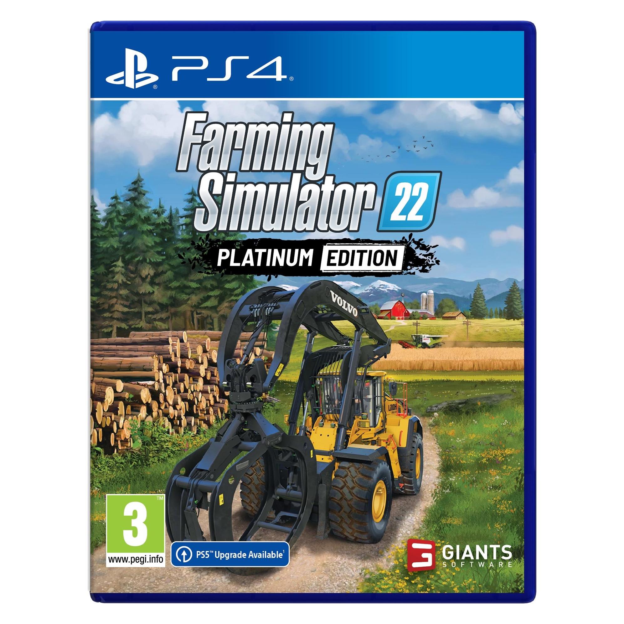Giants Software Farming Simulator 22 (Platinum Edition) (PS4) (1203925)