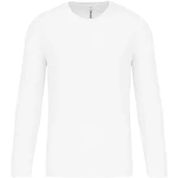 Kariban ProAct Unisex Sport Shirt langarm T-Shirt PA443 white L