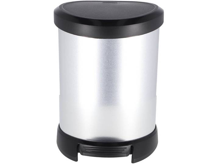 Curver Decobin Pedaalemmer - 5L - Metallic