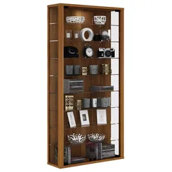 Vitrine Vitrosa Maxi Nussbaumfarben