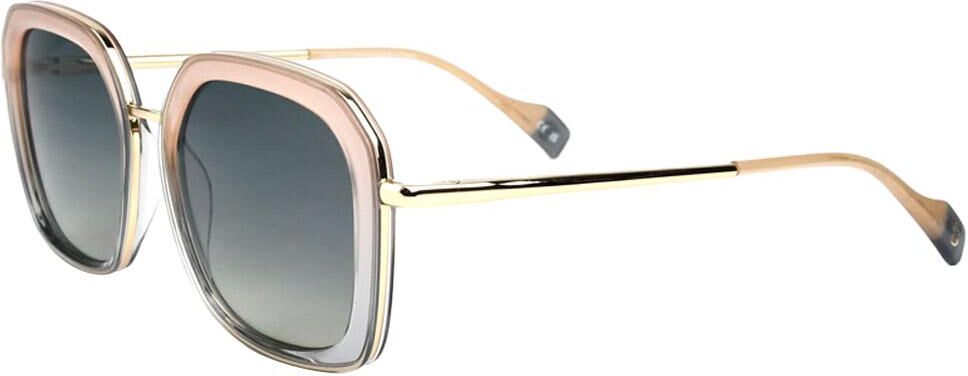 Binocle Eyewear  - Diana Shiny Gold Gradient Brown Grey Gradient Grey Polarized - Lunettes de soleil