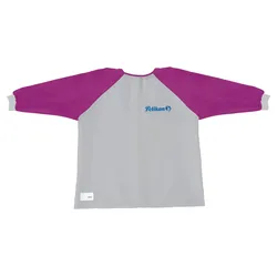 Pelikan Mädchen Kinder Malschürze weiß/pink