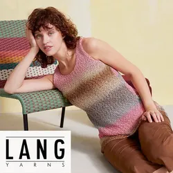 Strickanleitung – Top "Aisha" aus Lang Yarns Paradise