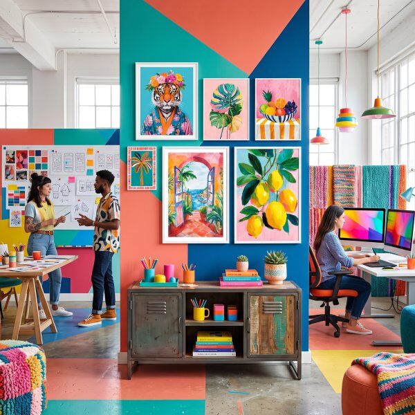 Securit One Gallery Colour Up, Galleripakke M/6 Stk