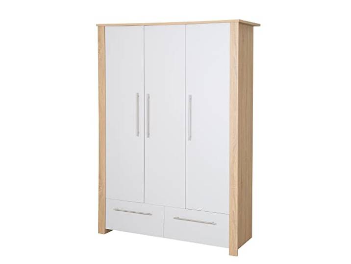 roba Kleiderschrank 'Matilda' 3 Türen, 2 Schubladen, Soft Close-Technik, Drehtürenschrank,
