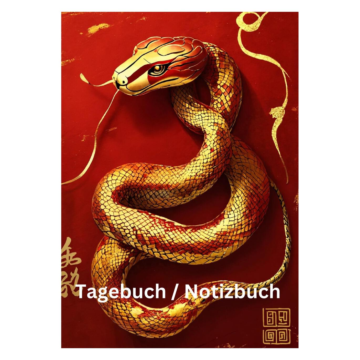 Tredition Tagebuch / Notizbuch Chinesische Tierkreis Schlange (57055398)