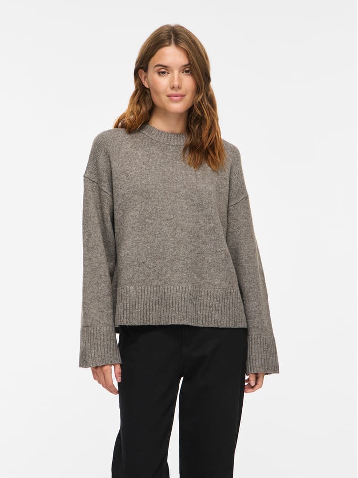 Vila Pullover "Visia" in Grau - XL