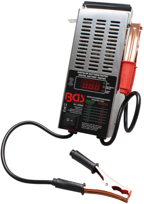 BGS Testeur de batterie numérique ; BGS technic (63500)