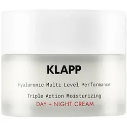 50ml KLAPP Hyaluronic Multi Level Performance Triple Action Moisturizing Day + Night Cream