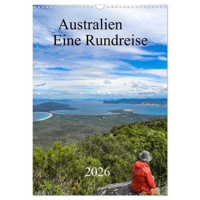 Australien - Eine Rundreise (Wandkalender 2026 DIN A3 hoch), CALVENDO Monatskalender