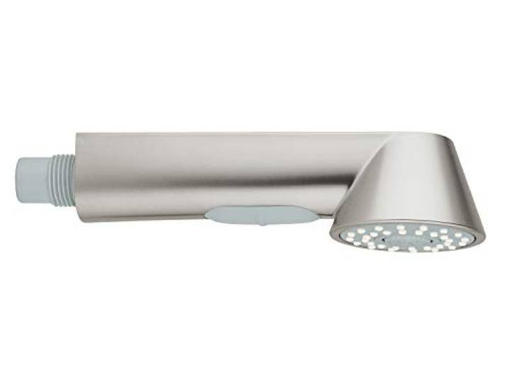 GROHE Ersatzteil, Spülbrause Ersatz-Spülbrause für GROHE Küchenarmaturen, hochwertige Verarbeitung (edelstahl, 64156DC0)