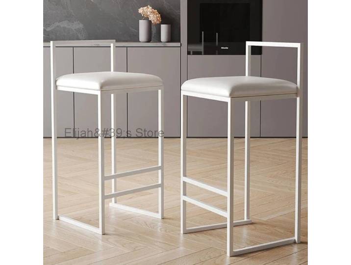 Chaises de bar modernes pour salle à manger, chaises de bar de luxe pour cuisine, tabourets de réception, tabourets de cuisine hauts, mobilier de maison YY50BC