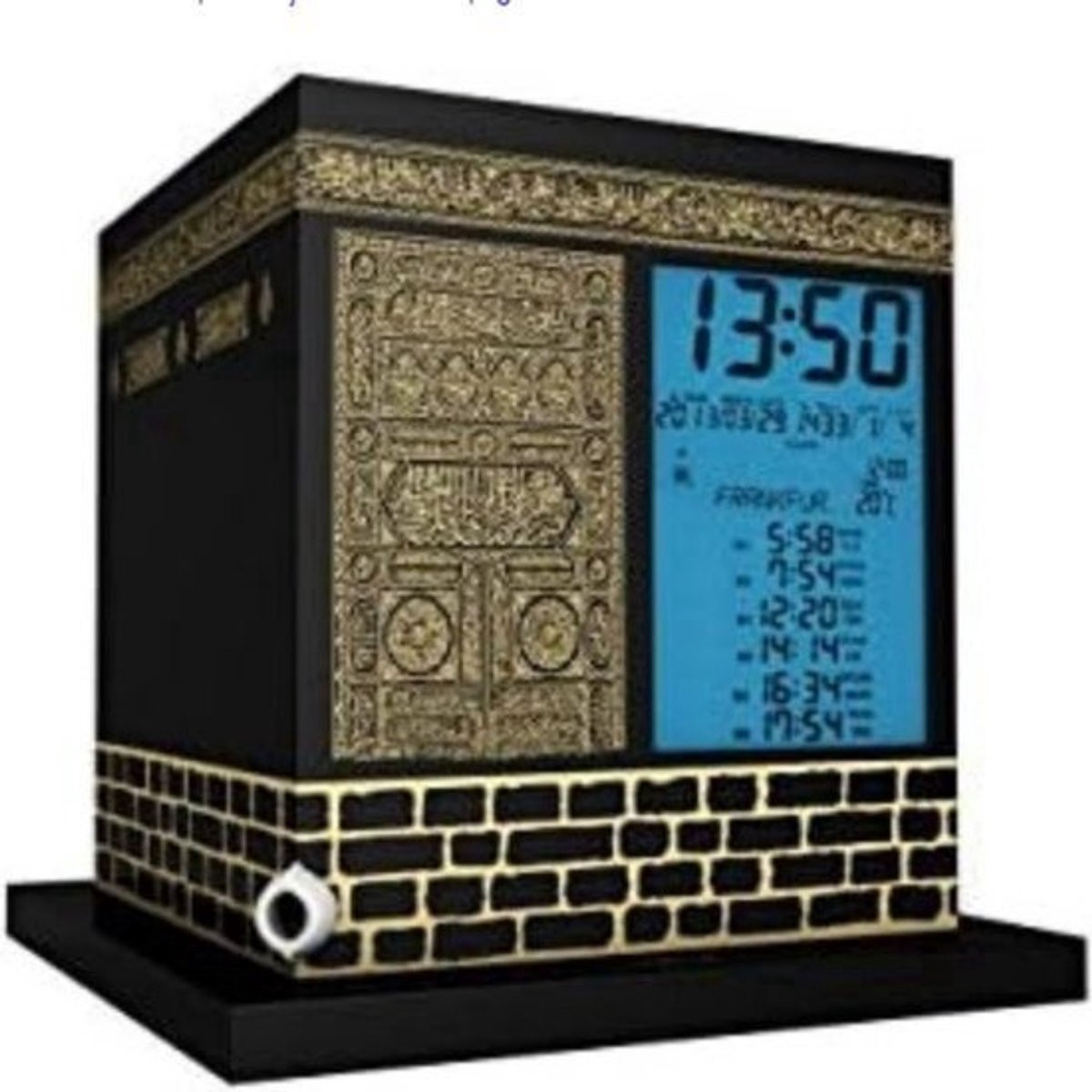 Azan horloge Adhan Gebedsklok