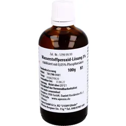 Wasserstoffperoxid-Lösung 3% 100 G