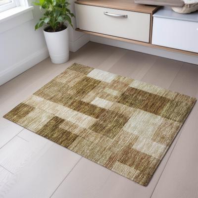 Addison Rugs Premium Washable Super Soft Causal Blocky Mayfield Rug