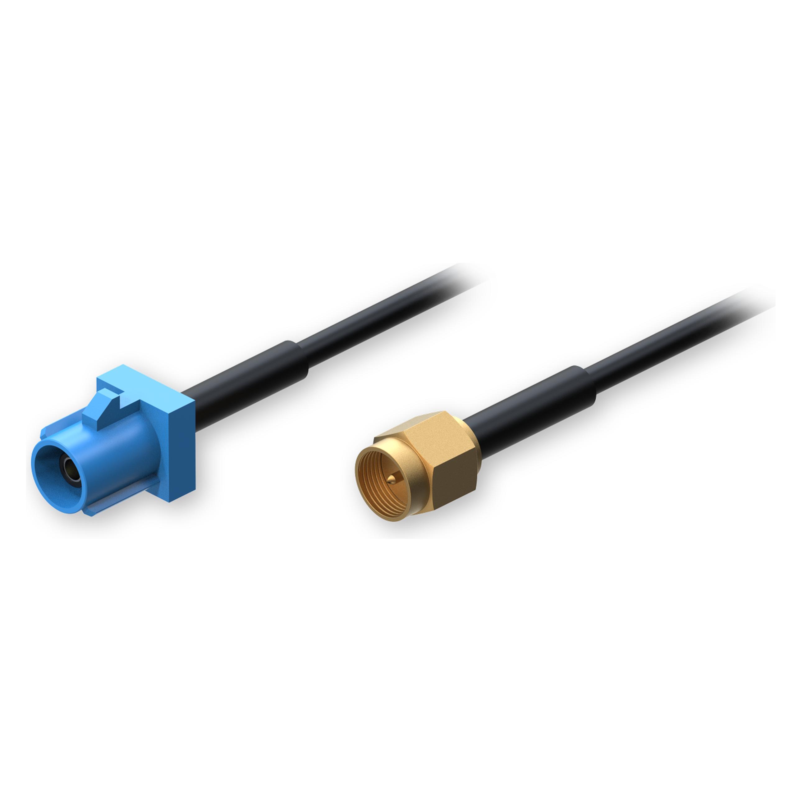 Teltonika SMA-Stecker auf FAKRA C-Stecker-Kabel (Antennenkabel) (PR2FC05M)