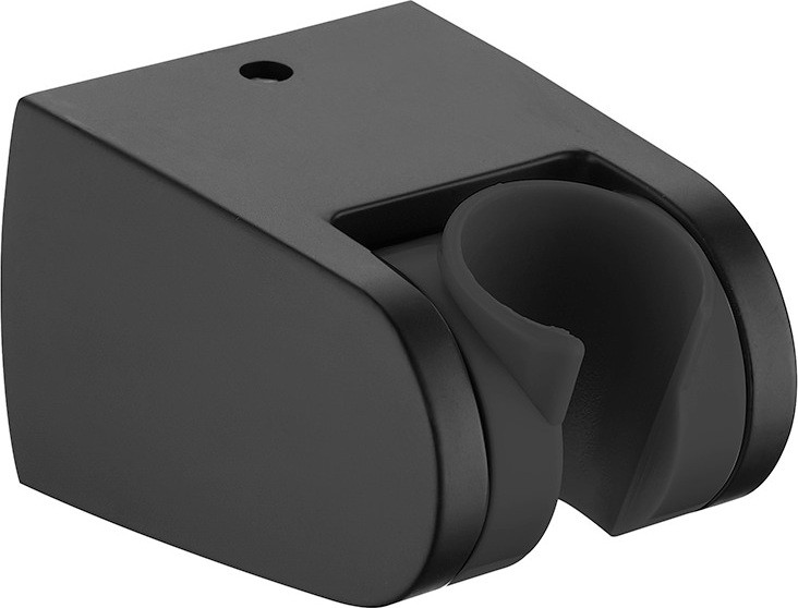 Aloni Wandhouder voor handdouche, zwart, mat