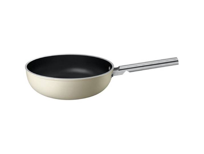 Smeg Kochtopf WOF3002CRM Wok Ø30 cm, Creme