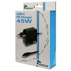 Inter-Tech PD-2045 USB Ladegerät 45 W USB PD 3.0 Schwarz Innenbereich USB Power Delivery (USB-PD) 88882221