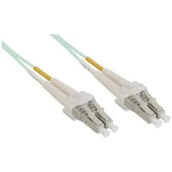 INLINE LWL Duplex Kabel, LC/LC, 50/125üm, OM3, 30m