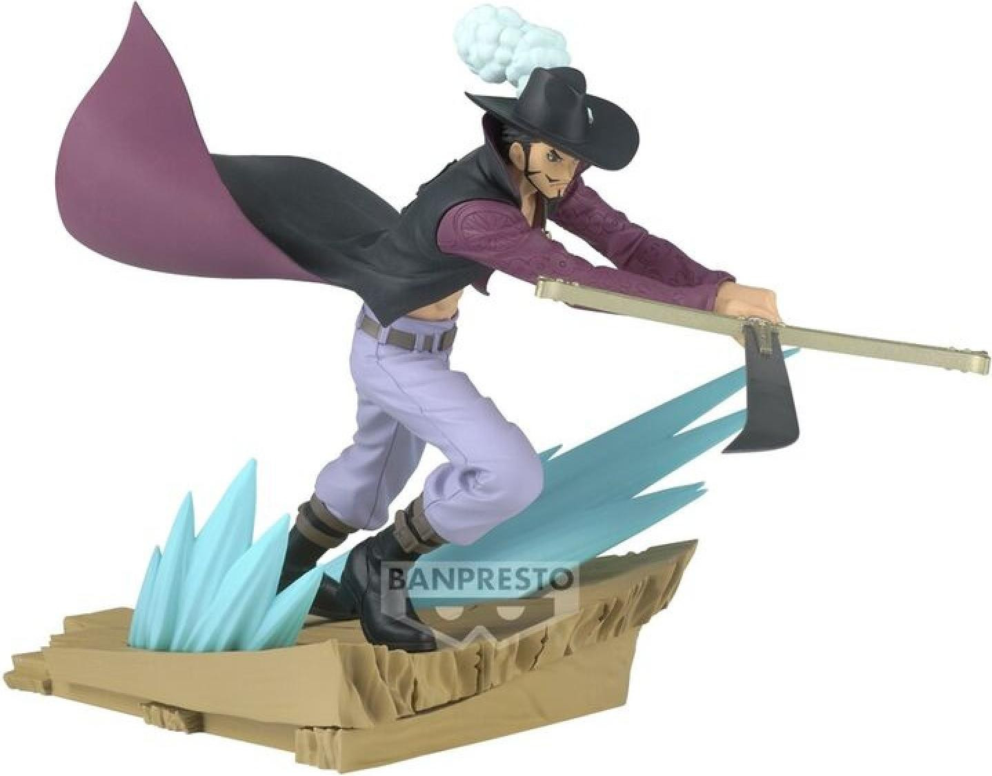 Banpresto One Piece Dracule Mihawk verzamelbeeldje anime 12 cm
