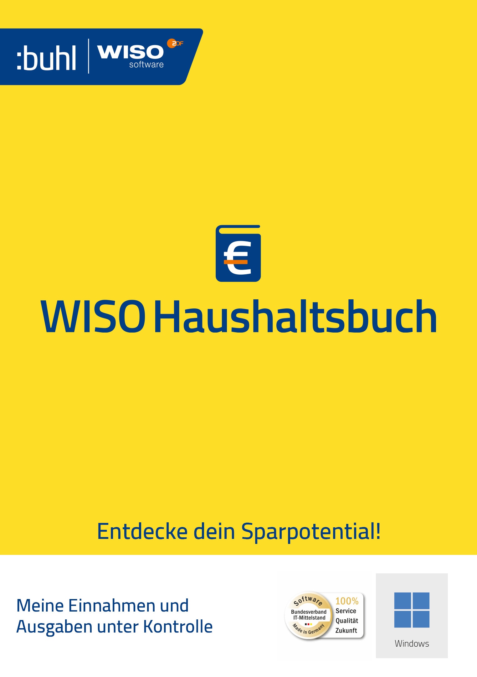 Buhl Data WISO Haushaltsbuch 2026 DL42977-26