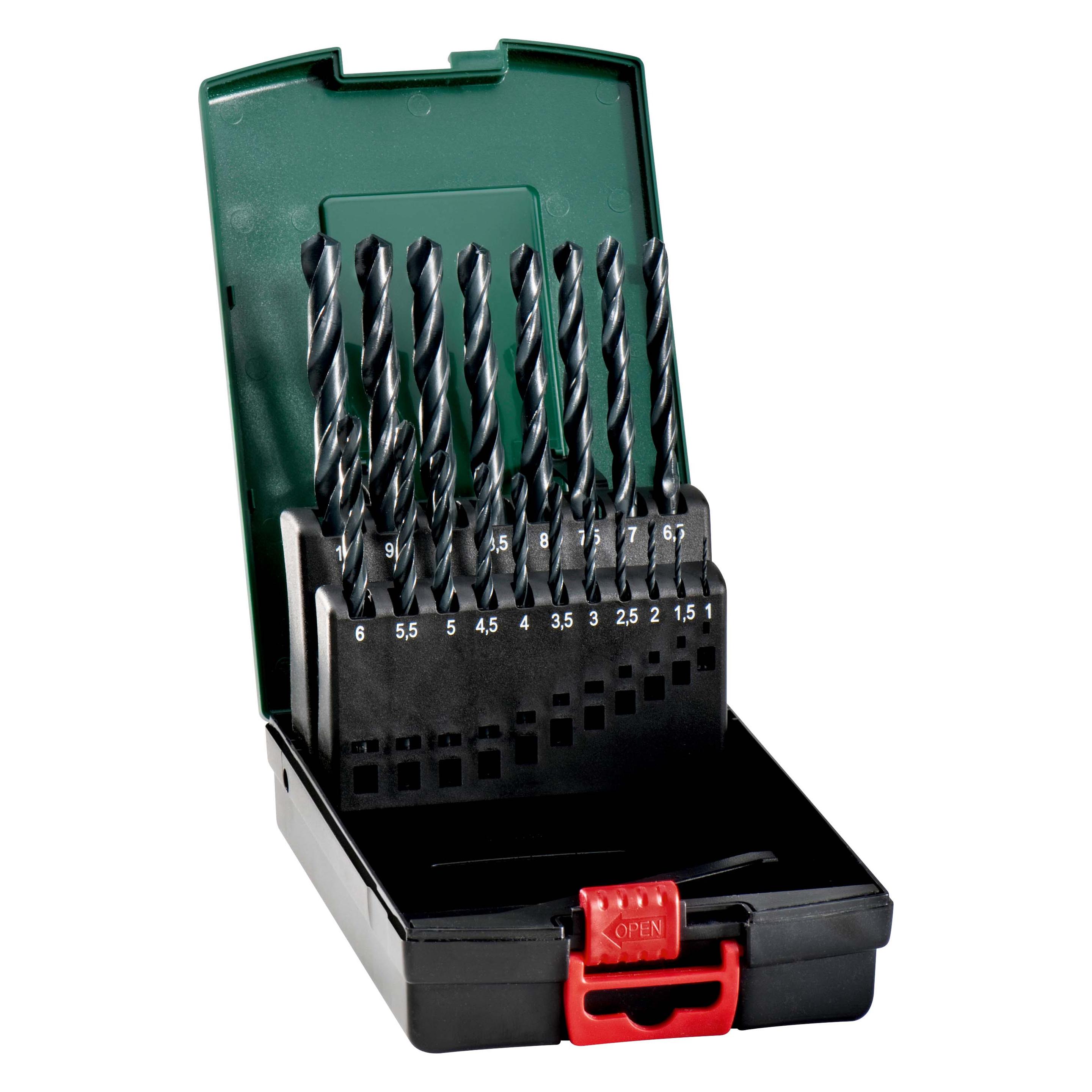 Metabo HSS-R-Kunststoffkassette. SP. 19-teilig (627666000) (627666000)
