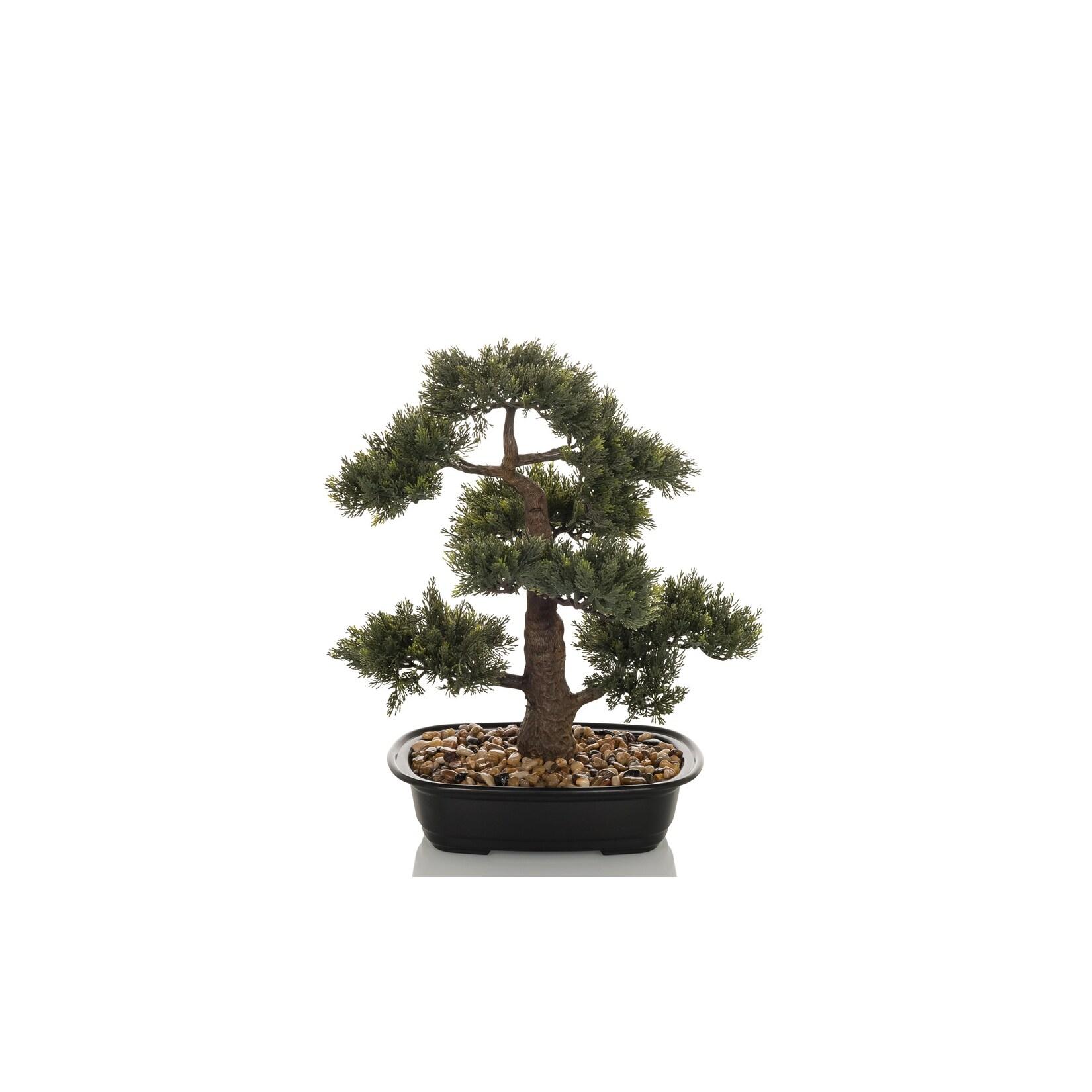 hjh OFFICE Kunstpflanze BONSAI Kunststoff