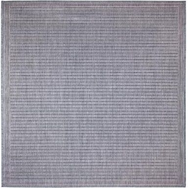 Lush Decor Malibu Simple Border Indoor/Outdoor Rug