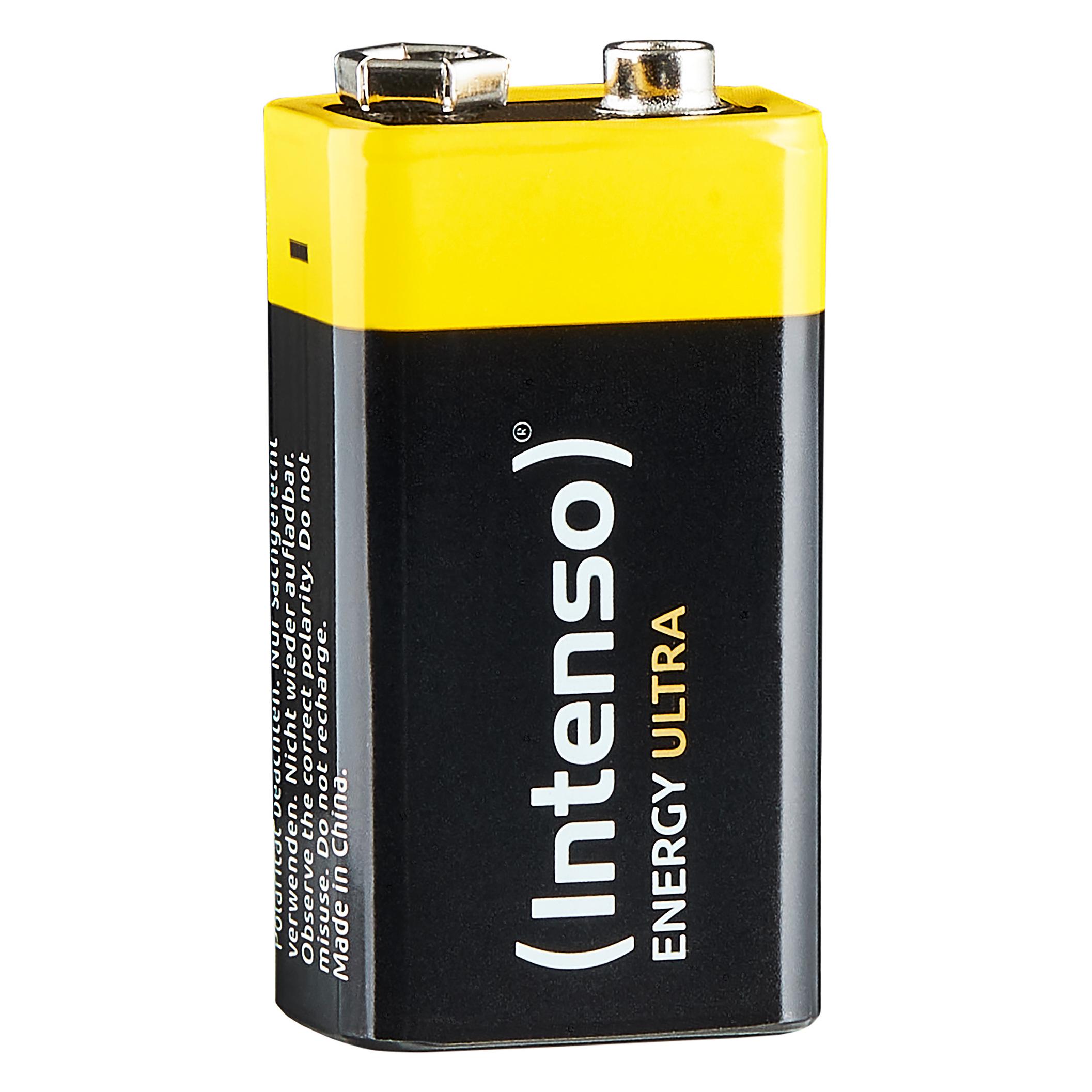 Intenso Batterie Alkaline, E-Block, LR61, 9V (4 Stk., AAAA, E Block, 560 mAh) (7501454)