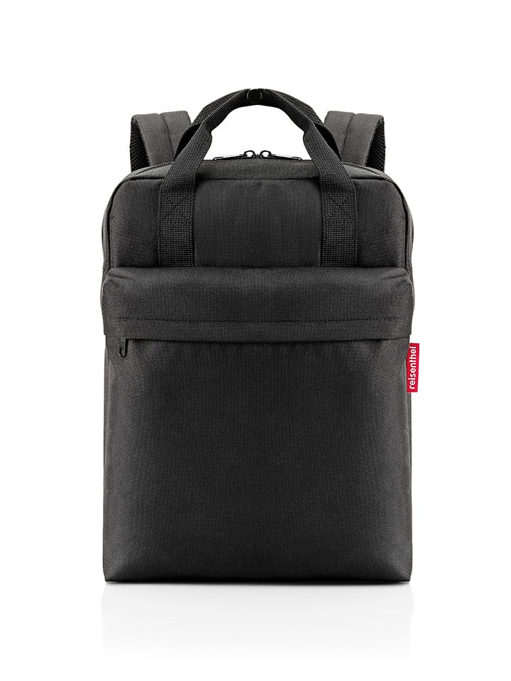 Reisenthel Rucksack "Allday" in Schwarz - (B)30 x (H)39 x (T)13 cm - onesize