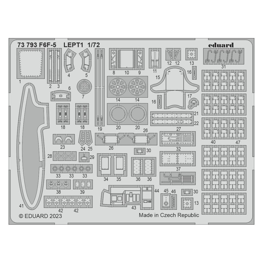 Eduard F6F-5 1/72 for (73793)