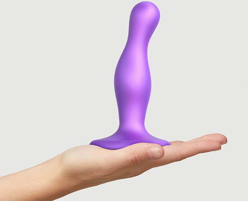 Strap-On-Me Plug anal Curvy Rose taille S