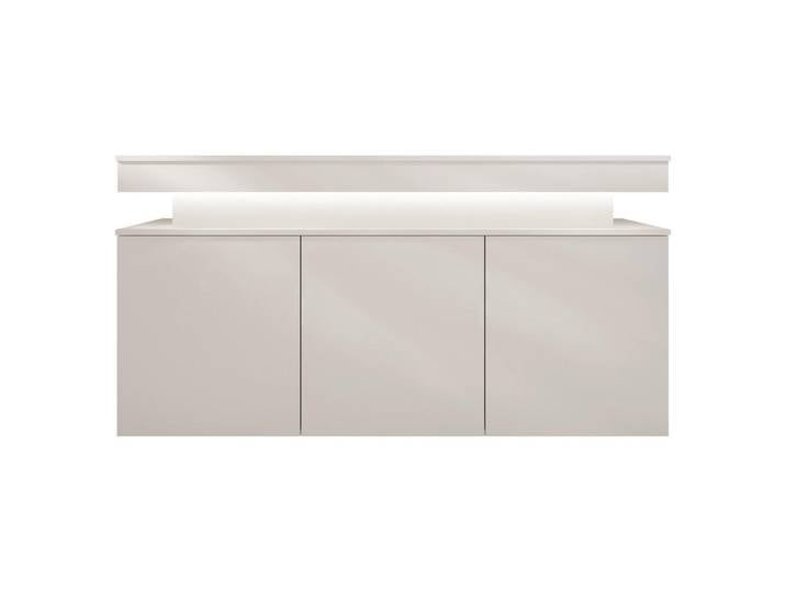 Mirjan24 Kommode Glossa Bis 3D 160, Sandfarben, Kunststoff, Rechteckig,Rechteckig, 160x83x39 cm, Kleinmöbel, Kommoden, Kommoden