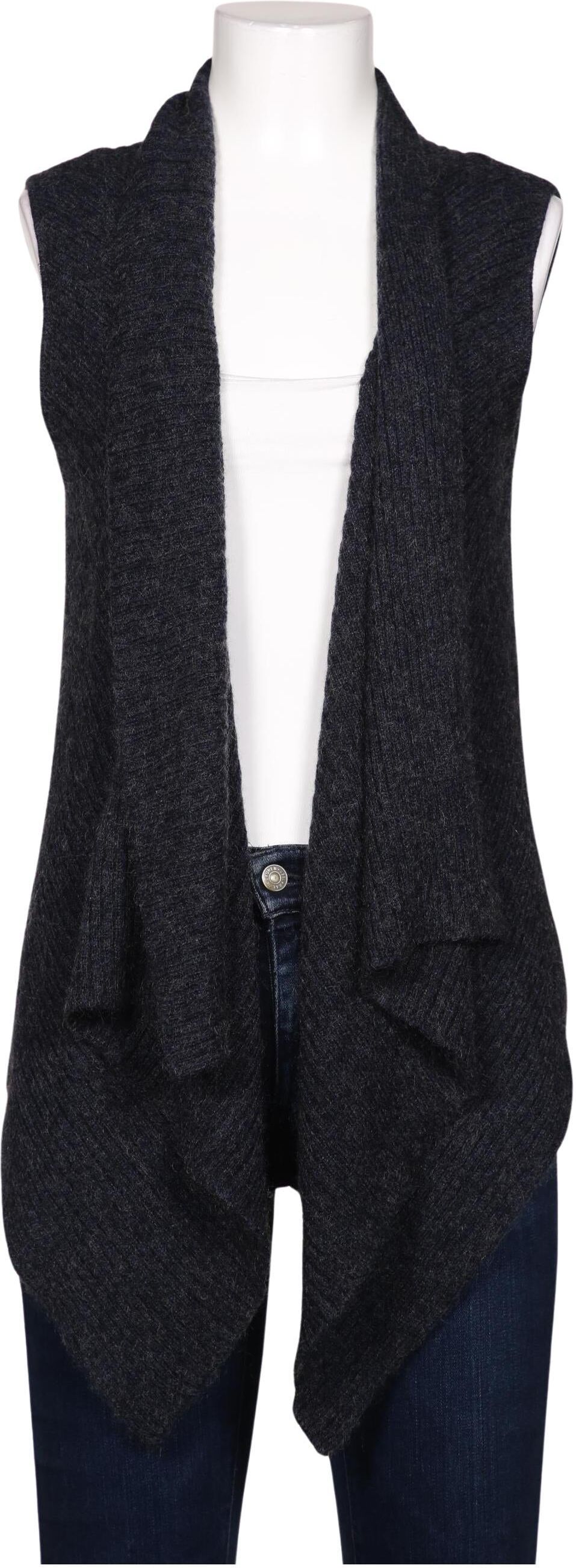 eve in paradise Damen Strickjacke, Grau, Gr. M, Mohair / Wolle / Merino - Second Hand