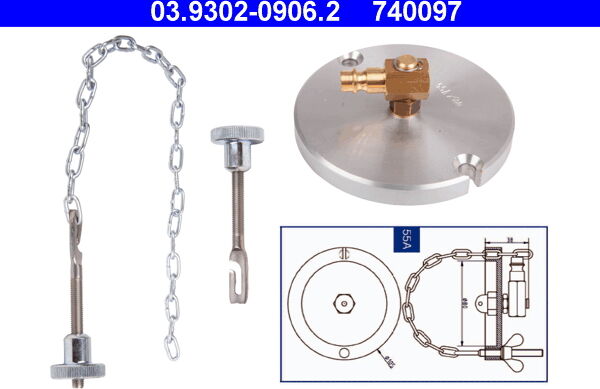 Ate Entlüfterstutzen 03930209062