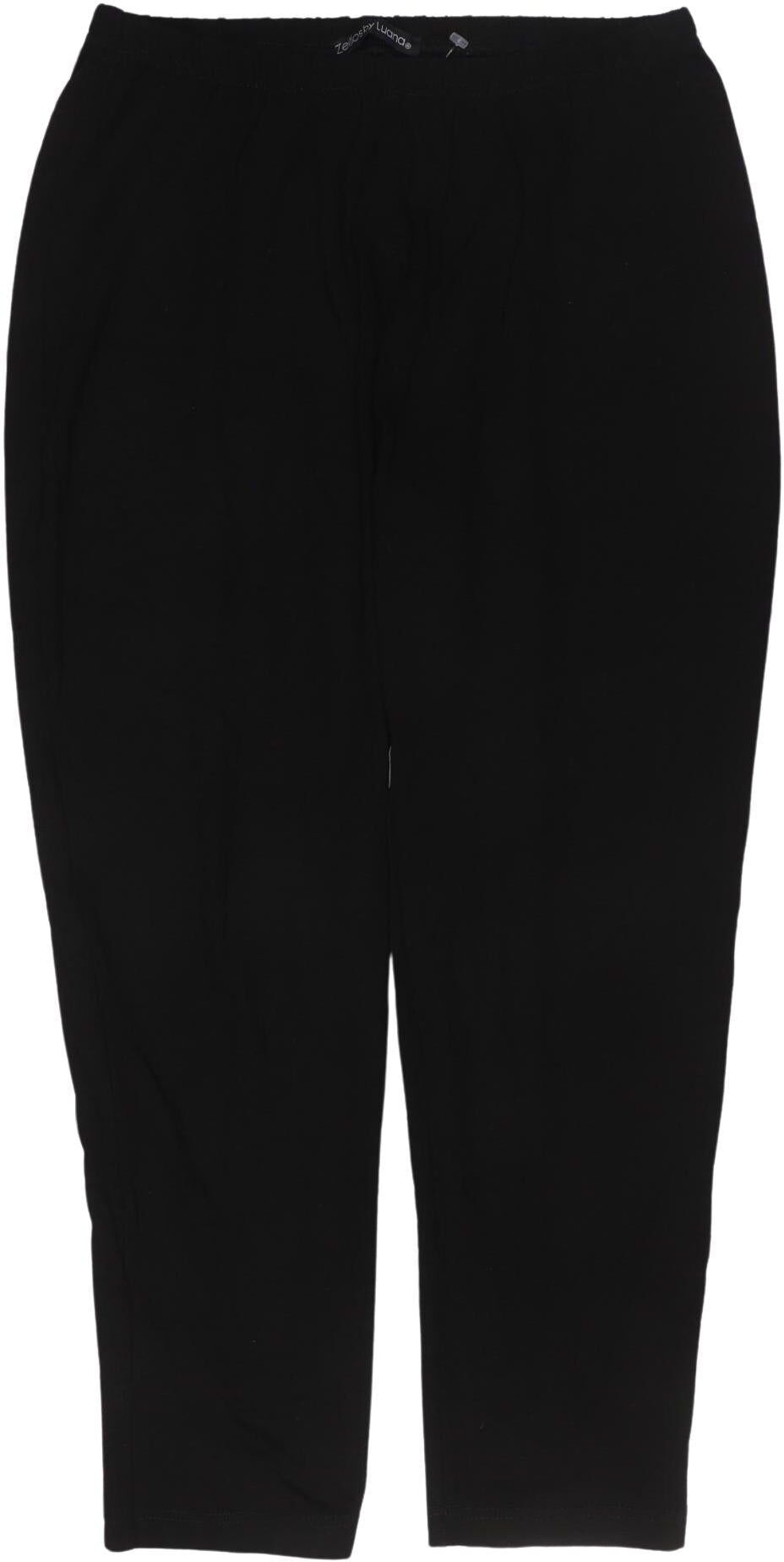 Zeitlos By Luana Damen Stoffhose, Schwarz, Gr. W24, Viskose / Elasthan - Second Hand