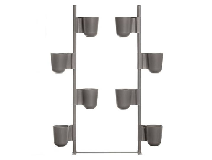 Gaber Gufo Planters Kit 1 – Raumtrenner mit Pflanzengefässen 145x190 cm, Grau, Neu