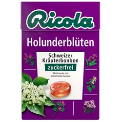 Ricola Holunderblüten ohne Zucker Box 50 g