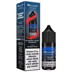 Blueberry Cherry Cranberry NicSalt Liquid by Elux 10ml / 20mg